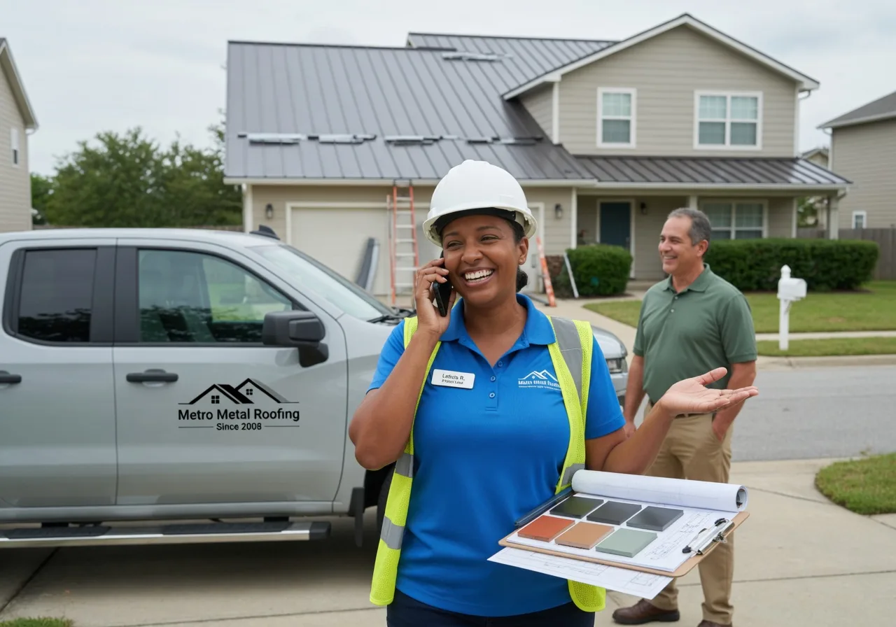 Storm Damage Metal Roof Repair in Keezletown, VA